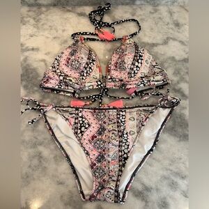 Victoria's Secret Paisley Bikini Size L